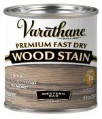 Rust-Oleum Varathane 370870 Premium Fast Dry Wood Stain WESTERN OAK, Half Pint (236ml)