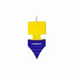 Metal Plumbob (Blue and Yellow) (GY-10223)