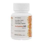 Aviyana Healthcare Vitamin C | 10 * 10 Chewable Tablets | Protects Against Infections | Boosts Immunity | Strong Antioxidant | Supports Healthy | For Men Women & Kids | Natural Orange Extracts