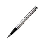 PARKER FRONTIER STAINLESS STEEL WITH CHROME TRIM FOUNTAIN PEN FINE NIB