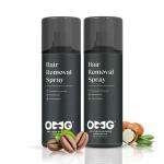 OMG Hair Removal Spray for Men| Painless Body Hair Removal cream 200x2ml(Pack of 2,400ml)