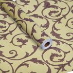 Kuber Industries Self Adhesive Wallpaper Sheet|Vinyl PVC Wall Stickers Peel and Stick for Furniture, Almirah, Table Top, Wardrobe, Kitchen Cupboard,Bedroom-10 Meter,(Yellow)