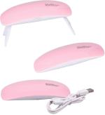 OPTRA-New Sparsh Pink Sanju Sun Mini Nail Dryer Uv Gel Polish Curing Led Lamp