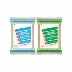 PANCHTARA Gluten Free Amaranth Flour + Moraiyo Combo-Rajgira Atta / Finger Millet-500g. (Pack of 2)