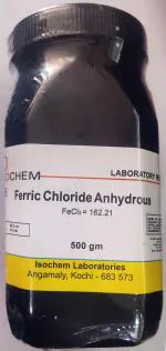 ISOCHEM LABORATORIES Ferric Chloride Anhydrous (500GM) Assay 96% Min