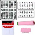 Royalkart Nail Stamping Plate With Nail Stamper Nail Accessories For Nail art
