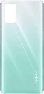 PURPLESAVVY Stream White Fiber Glass Back Panel For Oppo A52