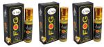 al hiza Fog Roll-On Real And Natural Attar Perfume, 6 Ml Each (Pack Of 3)