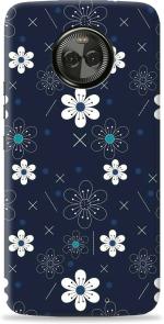 Swagr Blue Plastic Shock Proof Back Cover For Motorola Moto X4