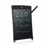 Parteet Black Portable 8.5-Inch LCD Writing Drawing Digital Tablet with Screen Locking System