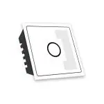 ALISAN SMART HOMES Wi-Fi Smart HD Gang Touch switch | No Hub Required | Works with Amazon Alexa, Google Assistant & Siri