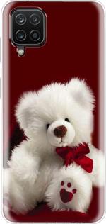 Fashionury Back Cover for Samsung Galaxy A12 (Maroon, Grip Case, Silicon, Pack of: 1)