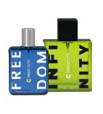 FREECULTR EDP Perfume for Men - Freedom -50 ML & Infinity-100 ML Pack Of 2