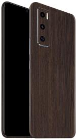 Orgic India Vivo V20 Se Dark Wood Mobile Skin