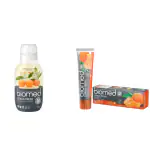 Biomed combo of CompleteCare Citrus fresh Fluoridefree Fresh breath and Healthy gums Toothpaste 100gms and complete care Mouthwash Citrus Fresh 250 ml
