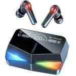 KARIMOTECH Earbuds M90 PRO with Power Bank Upto 48 Hours Playback Bluetooth Headset (Black, True Wireless) Airpod l Wireless Charging Case| Bluetooth Airpods| Wireless Airpods| Earphone| Earbuds| Earpods