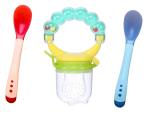 Manan Shopee Kids Multicolor Baby Fruit Nibbler And Food Feeder (Pack Of 2)