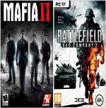 Mafia 2 And Battlefield Bad Company Top Action Game Offline Only Regular Crime For PC (Pack Of 2)