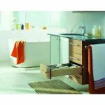 Hafele Tandem Runner with Integrated Blumotion NL 400mm with Locking Bracket TRWIBM-400MM