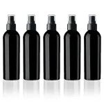 Clenom Multipurpose Fine Black Mist Spray & Black Empty Bottles 100ml (Pack of 5 ) for Face spray, Plans, Electronic Gadgets, Travel, Cleaning etc