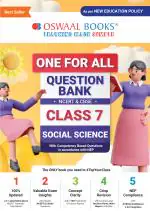 Oswaal One For All Question Bank NCERT & CBSE, Class-7 Social Science (For 2023 Exam)