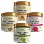 Orange peel ,Multani Mitti ,Neem ,Rose Petal Skin soft Powder for Acne,Aging,Dark spots,Wrinkles ,Hair care & Suitable for All type skin