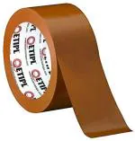 ETIPL BOPP COLOUR TAPE (brown, 48mmX65mtr, 72Roll)