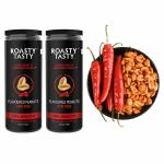 Roasty Tasty Peanuts - Peri Peri Flavoured Pack of 2 (150gm Each)