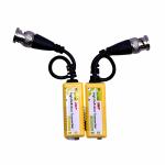 Multy Byte HD Video Balun Passive 8MP Transceiver Transmitter AHD/TVI/CVI/CVBS Cable Connectors for 720P/960P/1080P/3MP/5MP CCTV Security Cameras (Pack of 10