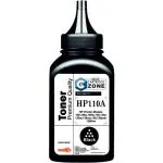 CARTRIDGE ZONE HP 110A / W1112A Toner Cartridge Refill Powder For Use HP Printer Black Ink Toner Powder