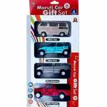 WooZee.. Maruti Car Gift Set Kids Toy with Pull-Back Action and Realistic Design | Multicolor
