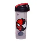 Gluman Disney Spiderman Cartoon Character Printed Shaker Bottle for Boys | 850 Ml
