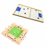 Clapjoy Table top Board Games for Adults & Kids Toy Perfect for Family, Picnic, Birthday Gift and Return Gift (Slingo & Shut The Box)