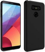 Shagya Lg V40 Black Silicon Back Cover Case (Set Of 2)