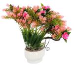 Webelkart Artificial Ceramic, Polyester and Polyurethane Bonsai Plant in a Pot (23 cm x 16 cm x 24 cm, Multicolor)