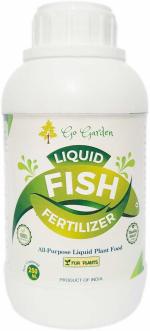 go garden Liquid Fish Fertilizer For Plants growth 250 Ml
