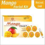 Soundarya Herbs Mango facial kit Helps Brighten & Glowing Skin No Paraben & Sulfate (140GM)