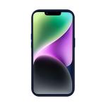 Casotec Circuit Board Design PC TPU Case for Apple iPhone 14 Plus | Metallic Buttons | PC + TPU | Shockproof | Metal Ring Camera Protectionfor - Blue