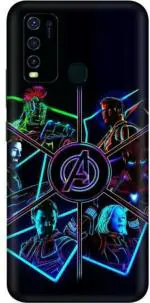 instyler PRINTED SKIN STICKER DECAL LAMINATION FOR Vivo Y50 (PERFECT FIT/ONLY BACK/MATTE FINISH)