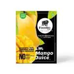 Foodio.fit Mango Juice Powder Mix Pack of 5- 1L- Instant Drink Mix ( 200ML Each)