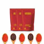 Marigold Spice Company Natural Red Guntur Chili Powder (1Kg) + Rai Mustard Seeds (250G)