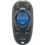 AKSHITA TRADING RM-RK50 Remote Control for JVC Mp3 Stereo (Black)