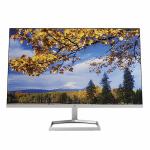 HP M27f 27-inches 68.6cm 1920 x 1080 Pixels Eye-Safe Certified Full HD IPS 3-Sided Micro-Edge Monitor, 75Hz, AMD Free Sync with 1xVGA, 2xHDMI 1.4 Ports, 300 nits 2H0N1AA, M27f FHD Monitor Silver