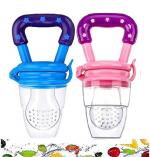 ShopiMoz Pack of 2- Teether for Babies||Fridge & Dishwasher Safe||100% BPA-Free Teethe