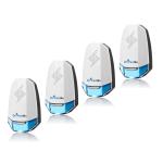 PESTGO PLUS Ultrasonic Pest Repellent Machine to Repel Lizard, Rat, Cockroach, Mosquito, Home Pest & Rodent Repelling Aid for Reject Ants for Reject Insect Mosquito Killer Machine Lizard (Pack Of 4)