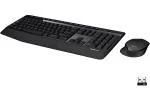 Logitech MK345 Wireless Keyboard and Mouse Set Full-Sized Keyboard with Palm Rest