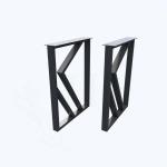 Ventuos Dining Tabel Legs Furniture Legs Desk Legs Rustic Decory Thick Square Tube Industrial Table Legs 18'' Inch , Table Legs 28