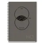 Navneet HQ| Corporate Edge Notebook| Single Line| A5| 192 Pages| Pack of 2| Assorted