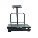 MONET INTERNATIONAL SCALE 300kg MS Platform Weighing Machine/Weighing Scale For Industrial and Commercial Use, 20g Accuracy, 500X500 mm Scale Size, Green Display Light-