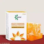Swarveda Haldi Chandan Soap Prevents allergic & moisturizing ingredients Protects From germs & Provides Relief From Dryness Of Skin